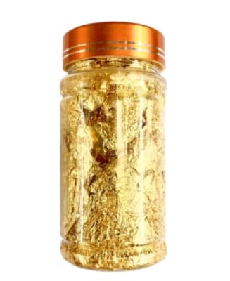 Frasco Pan Oro Color Dorado (20 gramos)