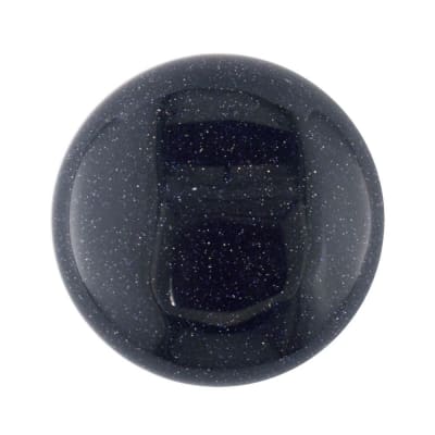 14mm Goldstone Azúl Coubuchón Redondo (Unidad)