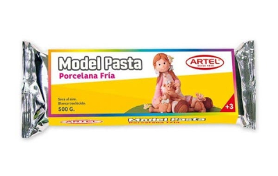 Cerámica en Frío Artel Model Pasta Blanco (500 gramos)1