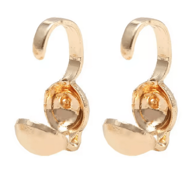Tapanudo Baño Básico Oro 18K 4mm (Par)2
