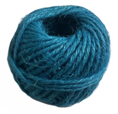 Yute Ovillo Sisal Turquesa (Rollo)