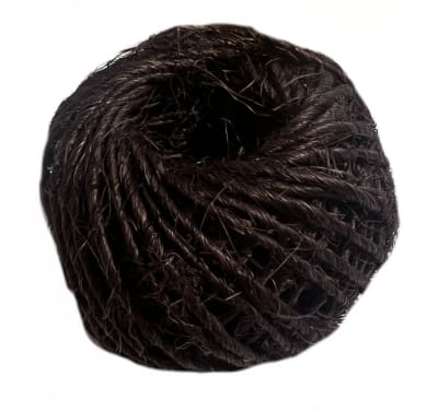 Yute Ovillo Sisal Café Oscuro (Rollo)
