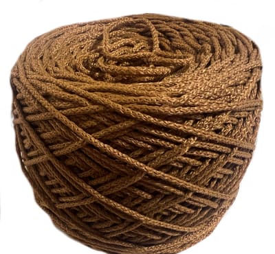Cordelillo 4 Hebras Color Coñac (10 Metros)1
