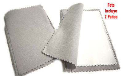 Paño Limpiar Joyería Doble 20x15 cms Importado (Unidad)