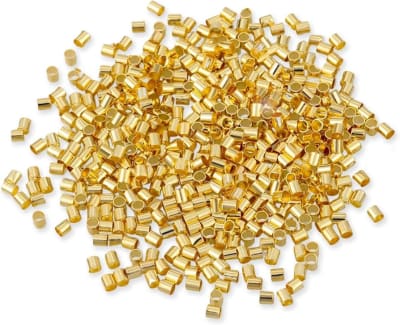 Apretador Baño Oro 18K 2x2mm (50 Unidades)