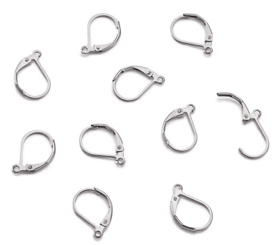 Gancho Aro Acero Quirúrgico Modelo Francés 15mm (Par)