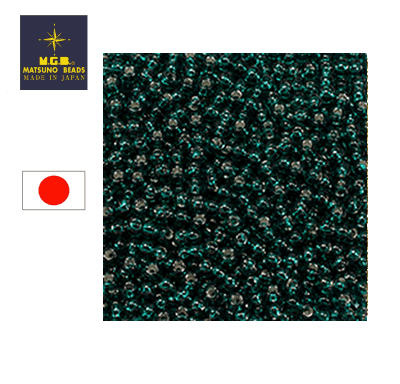 Mostacilla Calibrada Japonesa Rocalla 11/0 Green Zircon (10 gramos)