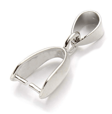 Valier-Gancho Colgante Plateado (Unidad)