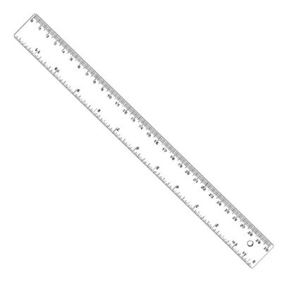 Regla Plástica 30 cms (Unidad)