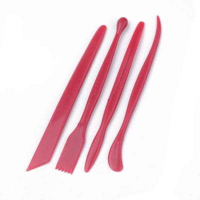 Set 4 Herramientas Moldear Masilla (Set)