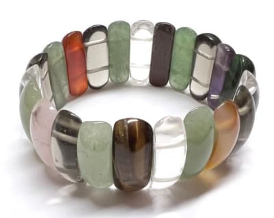 Púlsera Tipo Esclava Mix Piedras (Unidad)2