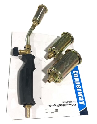 Kit Soplete Multipropósito 3 Boquillas Copperway (Set)