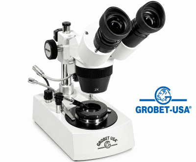 Microscopio Gemólogico-Joyería GrobetUsa 20X/40X (A Pedido)