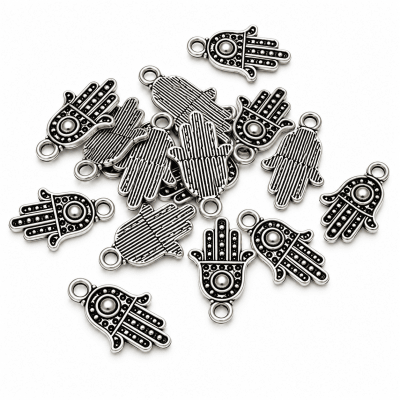 Colgante Metal Mano Fátima 21mm (10 Unidades)1