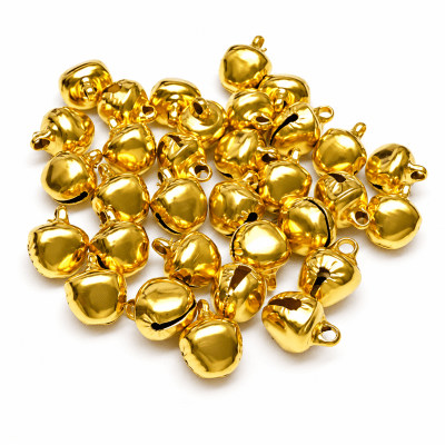 Campanas Metal Dorado 6mm (10 Unidades)1