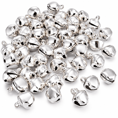 Campanas Metal Plateado 10mm (10 Unidades)1