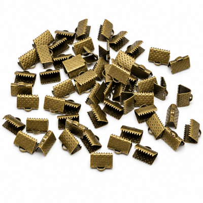 Cierre Maletín Bronce Envejecido 10x6mm (5 Pares)1