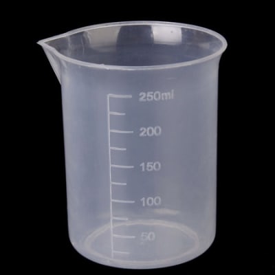Vaso Plástico Precipitado Graduado 100ml (Unidad)