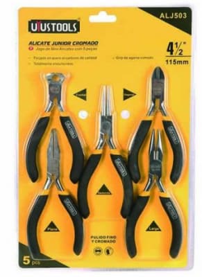Set 5 Alicates Diferentes Formas Uyustool (Set)