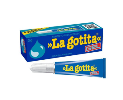 Adhesivo Instantaneo La Gotita Gel 3 Gramos (Unidad)
