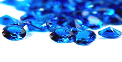 10x8mm Zafiro Azúl Espinel Sintético Ovalado (Un)1