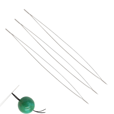 Aguja Hilar Bisutería Big Eye 12cms (Unidad)