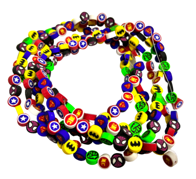 Tira Pucca 8mm Plano Superhéroes (Tira)