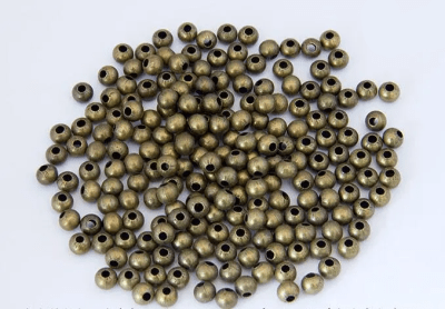 Divisor Color Bronce Envejecido Redondo 4mm (20 Gramos)