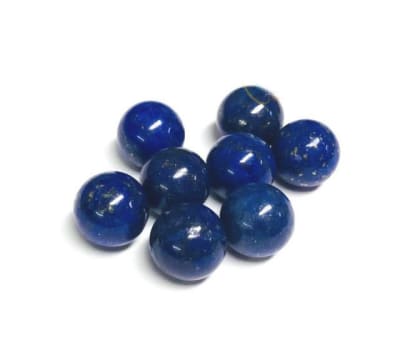 Lapislázuli Redondo 8mm No Perforado (Un)