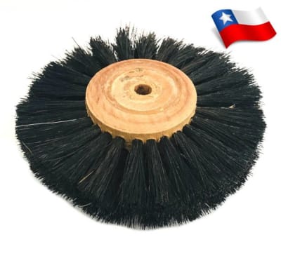 Escobilla Redonda 3 Hileras Recta Nacional (Un)