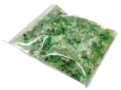 Jade Verde Natural Piedra Picada (100 gramos)