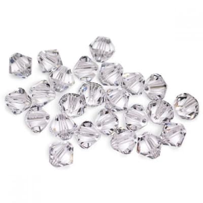 Bicono Punta Swarovski Cristal 4mm (6 Unidades)