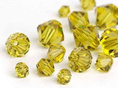 Bicono Punta Swarovski Lima 4mm (6 Unidades)