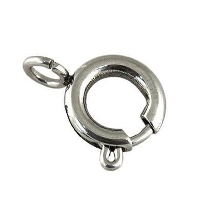 Argolla Resorte Acero Quirúrgico 12mm (Unidad)
