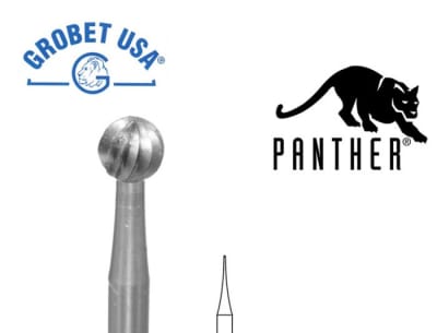 3.0mm Fresa Acero Redonda (Un)