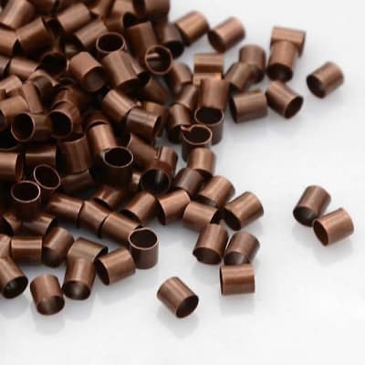 Apretador Cobre Envejecido 1.5x1.5mm (5 gramos)