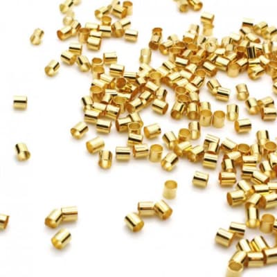 Apretador Dorado 2x2mm (5 gramos)