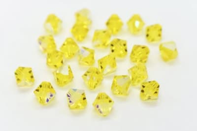 Bicono Punta Swarovski Citrine 4mm (6 Unidades)