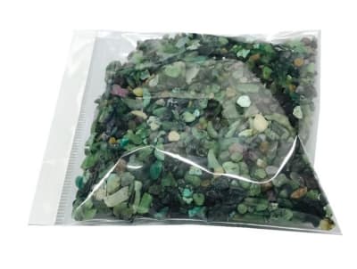 Rubí Zoicite Natural Piedra Picada (100 gramos)