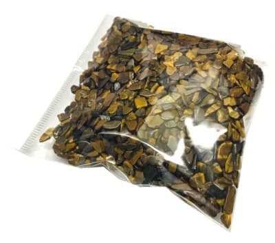 Ojo de Tigre Natural Piedra Picada (100 gramos)