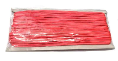 Cordón Soutache Coral 3mm (Rollo 30 Metros)