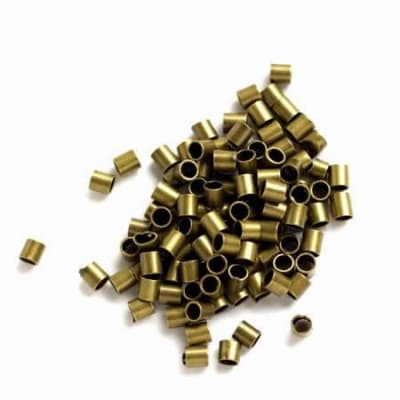 Apretador 1.5X1.5mm Bronce Envejecido (5 gramos)