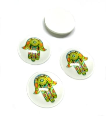 Caubuchón Acrílico Mano Fatima 25mm Nº1 (Unidad)1