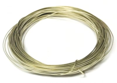 Alambre Alpaca Media Caña 1,5mm (60 Gramos)