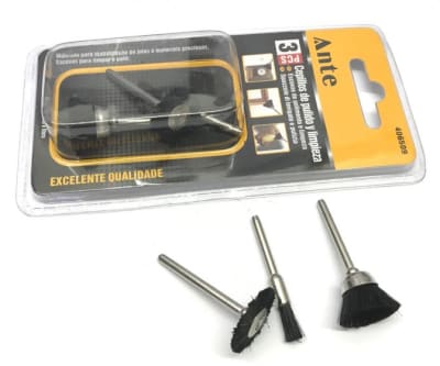 Set 3 Mini Escobillas Mandril (Set)