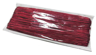 Cordón Soutache Rojo Italiano 3mm (Rollo 30 Metros)1