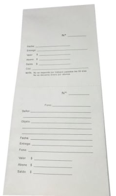 Sobre Reparación Joyería Papel (Unidad)