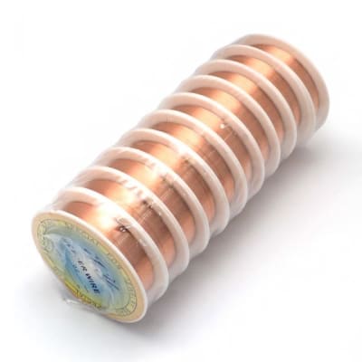 Alambre Cobre Extra Fino 0.3mm Cobre (Rollo)