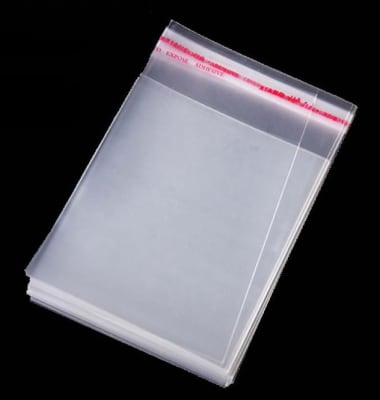 Bolsa Polipropileno-Celofán 9x8cms Adhesivo (200 Unidades)