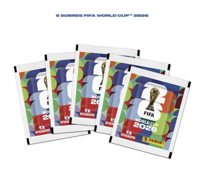 5 Sobres - Fifa World Cup 2026 Panini1